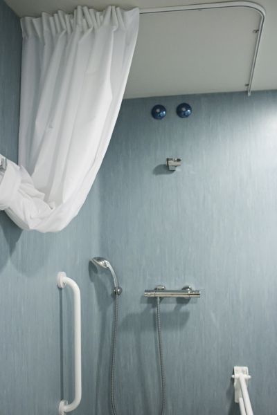 Senior Shower Installation in Huntington
